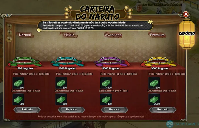 Imagem ilustrativa do evento Carteira do Naruto
