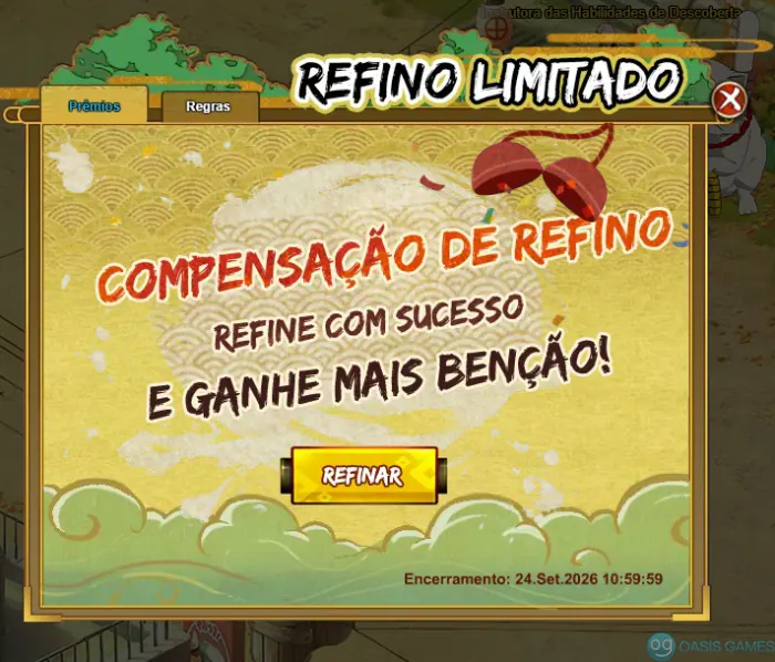 Imagem ilustrativa do evento Refino Limitado
