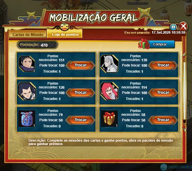 Imagem ilustrativa do evento Mobilização Geral