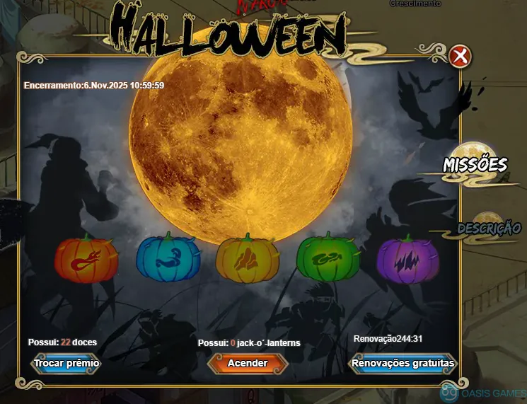 Imagem ilustrativa do evento Halloween